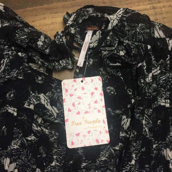 NWT Free People mini Dress  tunic. Size S - Picture 10 of 15